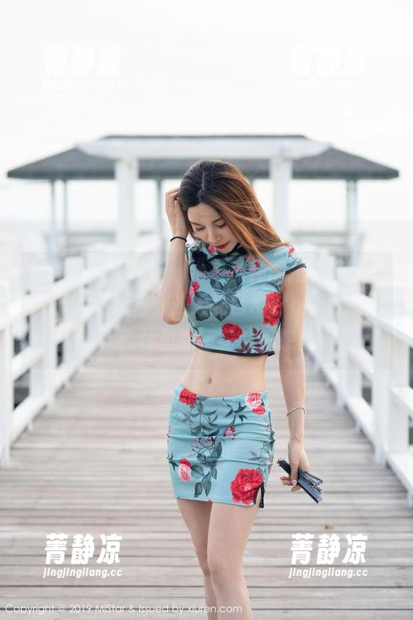 MiStar魅妍社 - 她是那种能把“夏天”写成“夏天吗”的大奶昔Kyra，资源超赞，照片里的每一刻都想要！