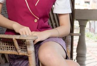 克拉女神 - 透过苏可可的眼神：学妹的写真，图库里藏着些许微妙的情绪。