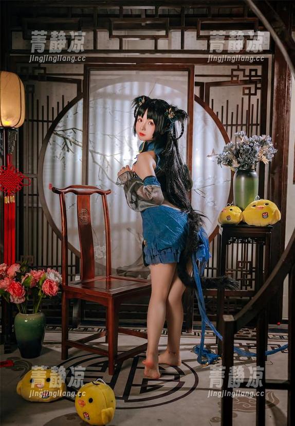 日奈娇带来双马尾美图，风中凌乱不如我呢！