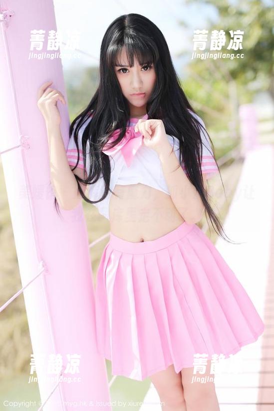 美媛馆 - 短裤也有魔力，狐小妖Baby让我在图库里走不动了。